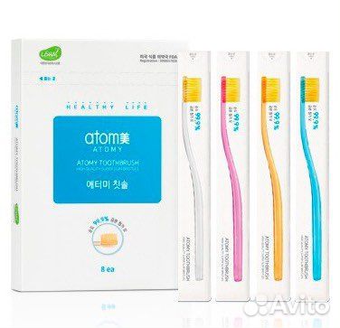 Зубная щетка атоми