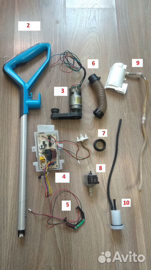 Моющий пылесос bissell 17132, Б/У запчасти