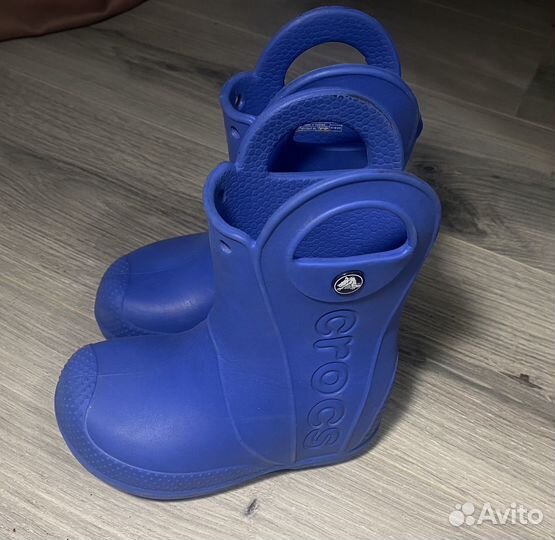 Резиновые сапоги детские crocs c8