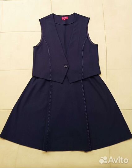 Школьная форма синяя