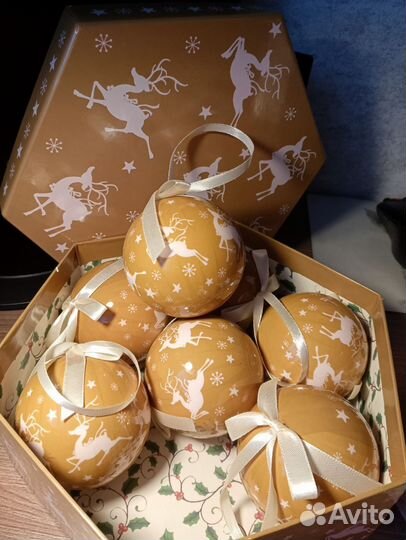 Новогодний набор игрушек