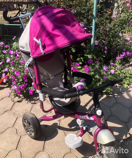 Прогулочная коляска велосипед