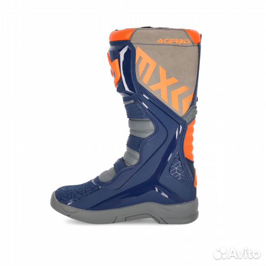 Мотоботы кроссовые Acerbis X-team Blue/Grey