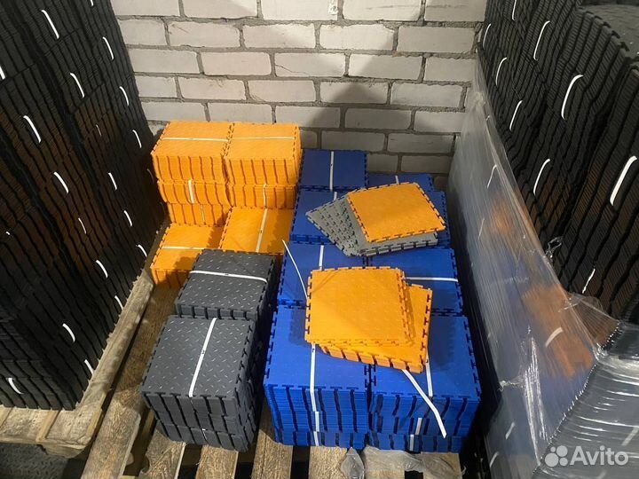 Модульная плитка в гараж