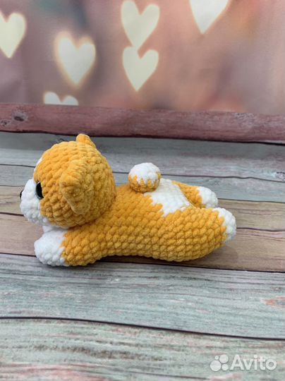 Вязанный корги