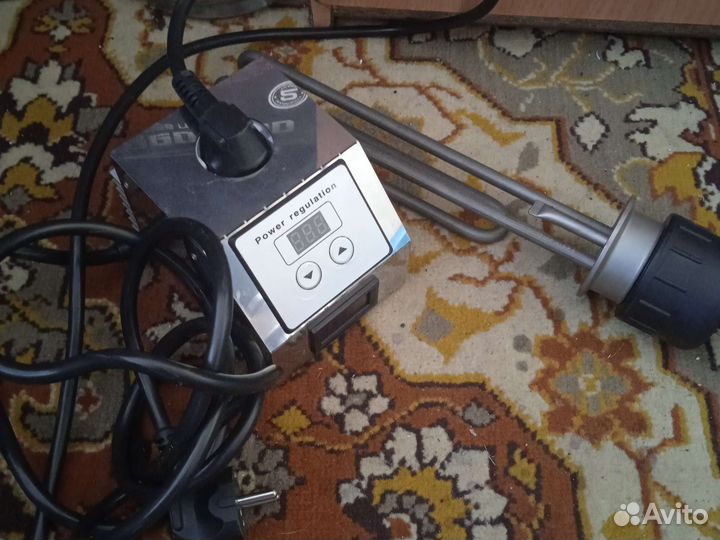 Тен 3.5 кв кламп 2 дюйма и ваттметр