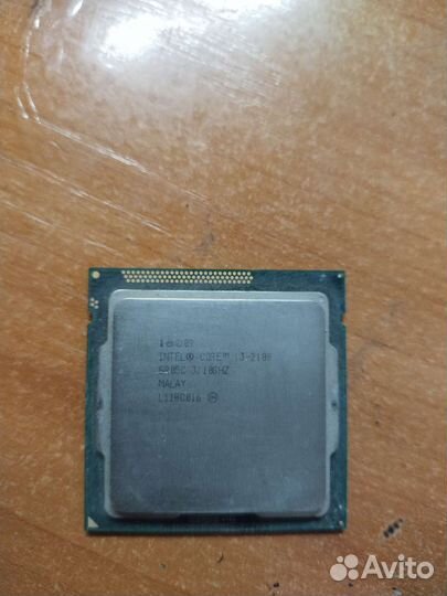 Процессор intel core i3 2100