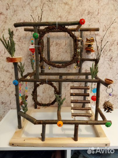 Стенд для попугая