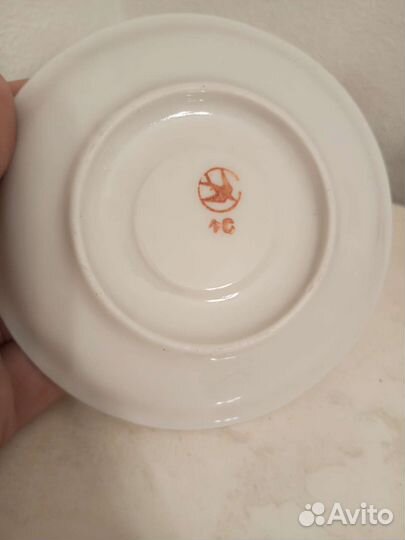 Чашка с блюдцем СССР