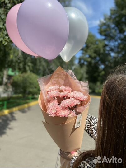 Букет из хризантемы Доставка цветов и букетов