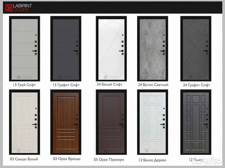 Дверь входная Серый Лофт металлическая