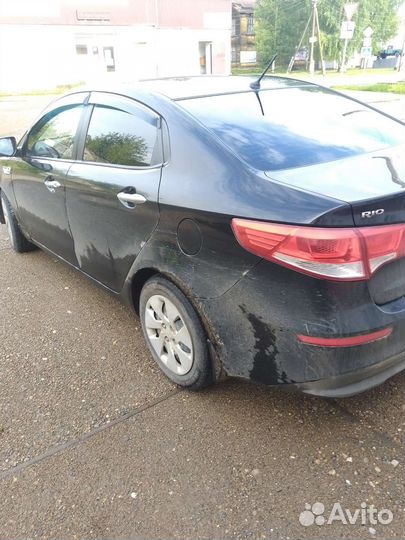 Kia Rio 1.6 МТ, 2015, 170 000 км