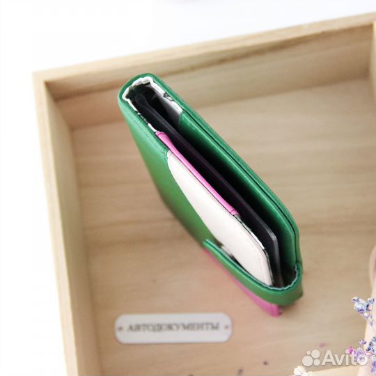 Обложка для автодокументов, ручная работа