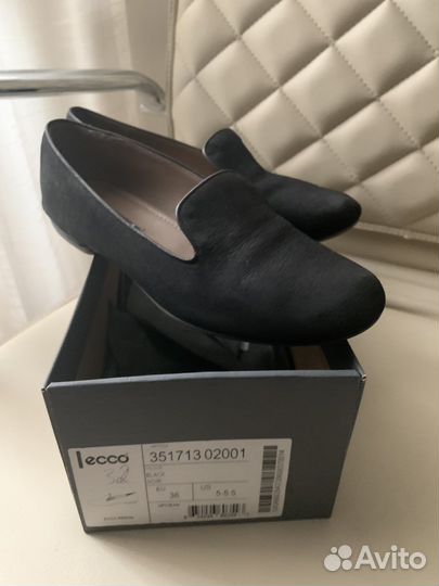 Балетки Ecco 36 2 пары