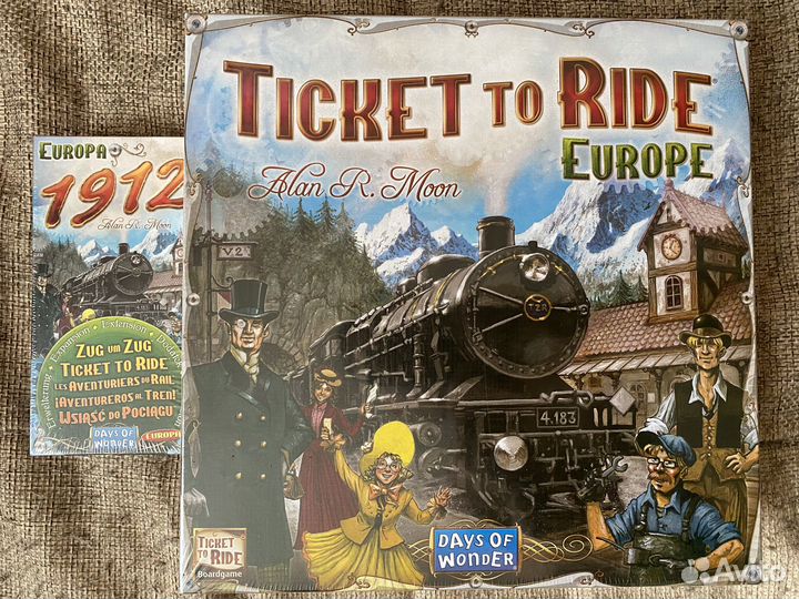 Ticket to Ride: Europe (Билет на поезд: Европа)
