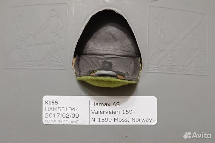 Детское велокресло Hamax Kiss