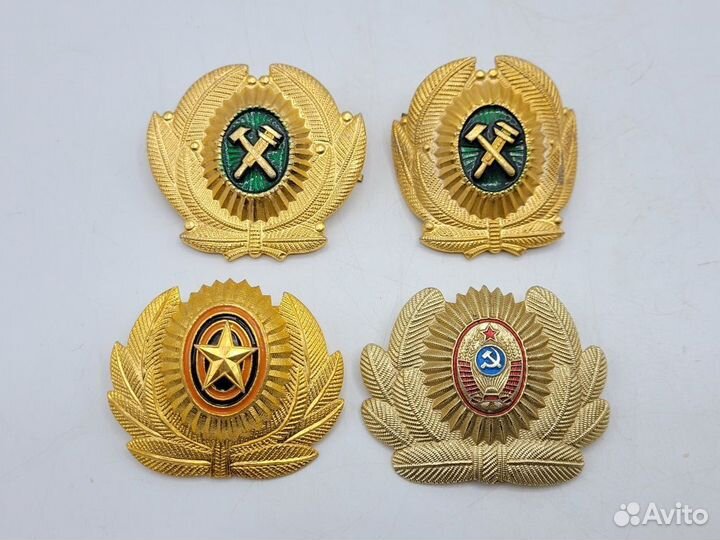 Набор кокарды офицерская пряжка 11шт + пуговицы