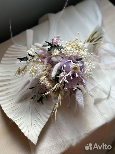 Комплект букет и венок