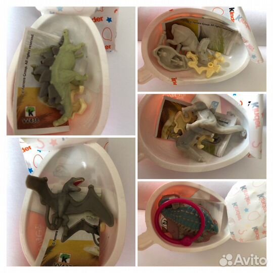 Киндер джой Юрский период Динозавры,допы