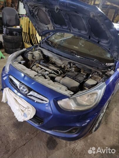 Разбор солярис дверь, крыло, бампер