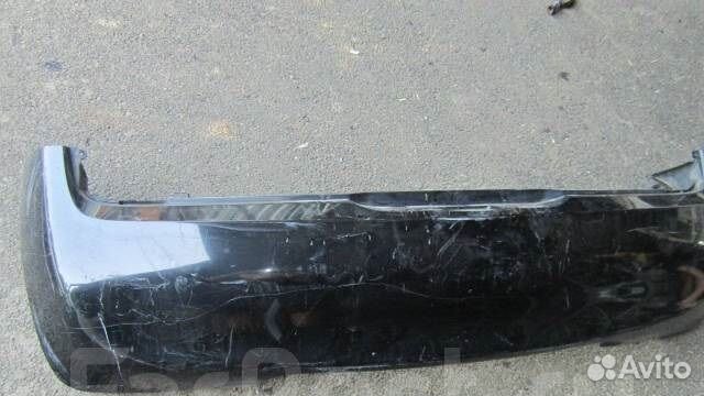 Бампер задний Nissan March AK12 черный