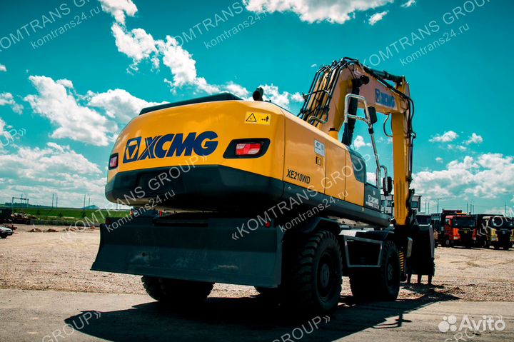 Колёсный экскаватор XCMG XE210WD, 2023