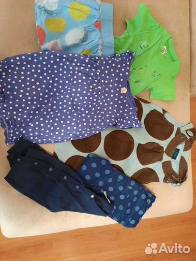 Вещи пакетом для девочек с рождения и до 1,5лет