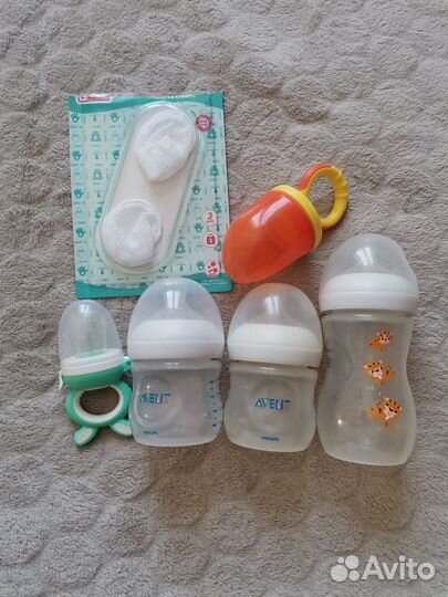 Бутылочки для кормления avent