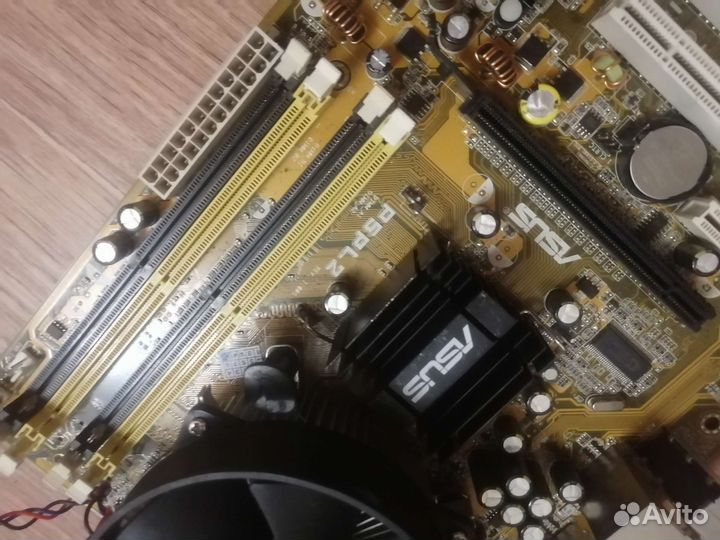 Комплект для сборки пк, материнская плата, озу