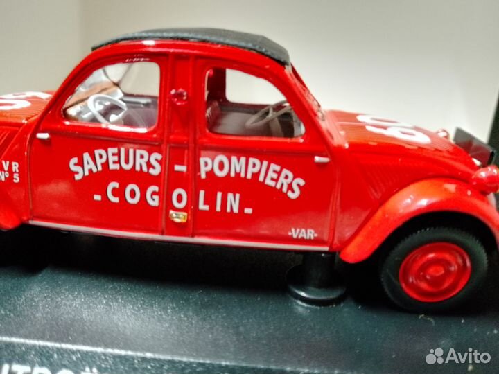 Модель 1/43 Citroen 2CV Cogolin «Pompiers» (Тяни-Т