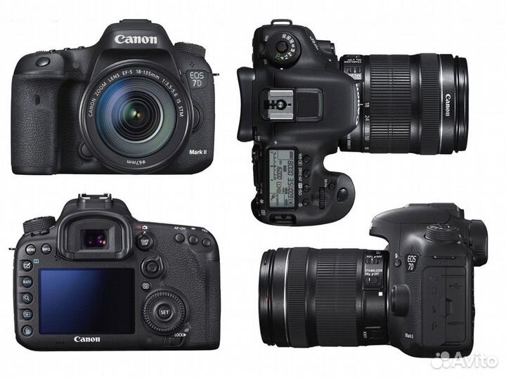 Canon 7D Mark II(18-135mm STM) Сумка+8гб+Коробка+