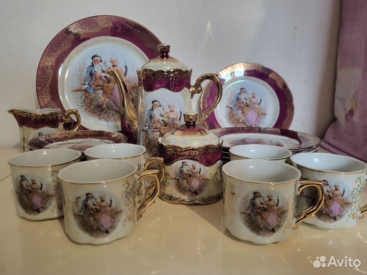 Набор чайный на 6 персон Япония тип Мадонна