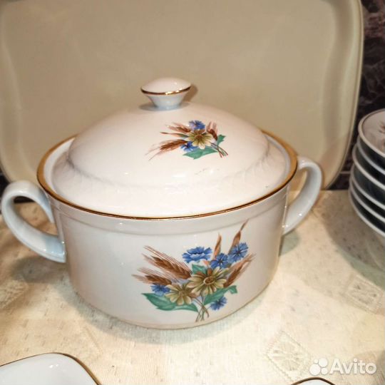 Столовый сервиз фарфор СССР