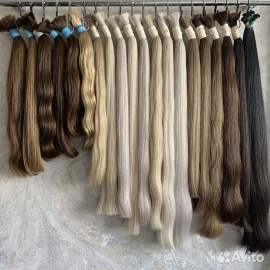 Волосы для наращивания 35-65 см