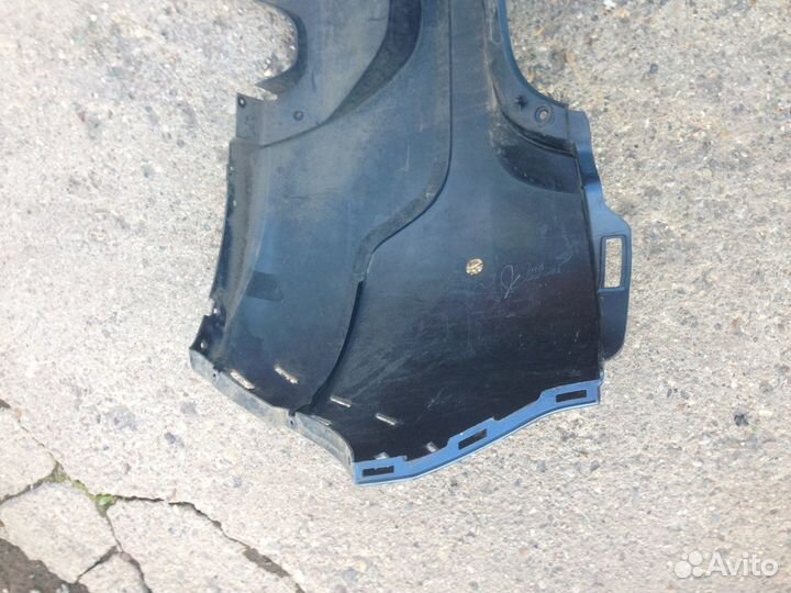 Бампер задний renault sandero 09-14