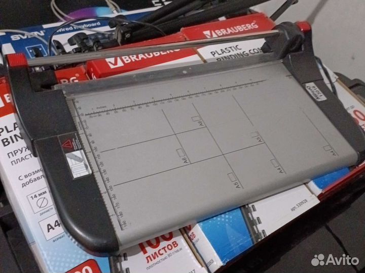 Резак для бумаг роликовый