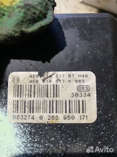 Блок абс abs Audi a8 d3