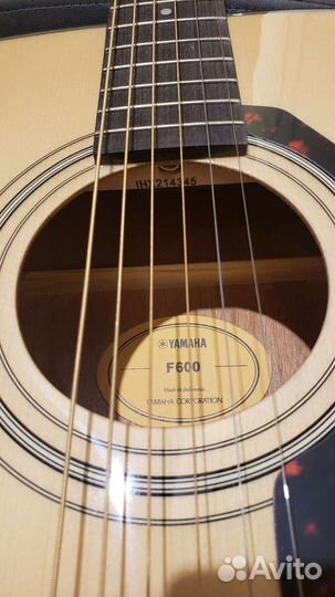 Новая гитара yamaha f 600