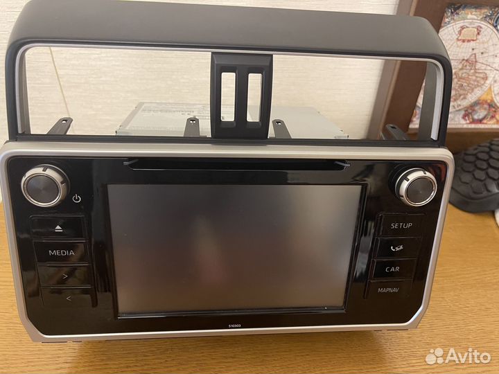 Штатная магнитола toyota prado 150 2019 г