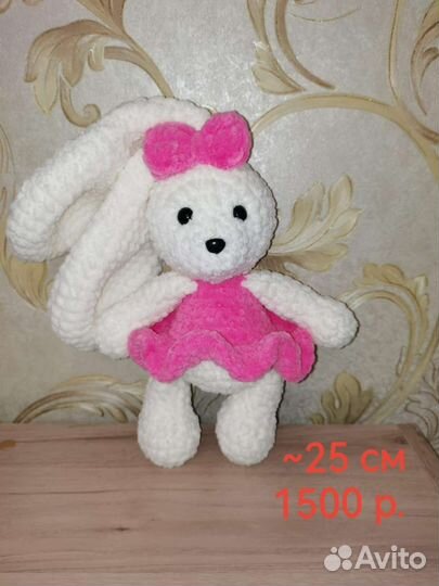 Игрушки амигуруми, ручная работа