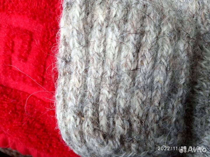 Носки из овечьей шерсти