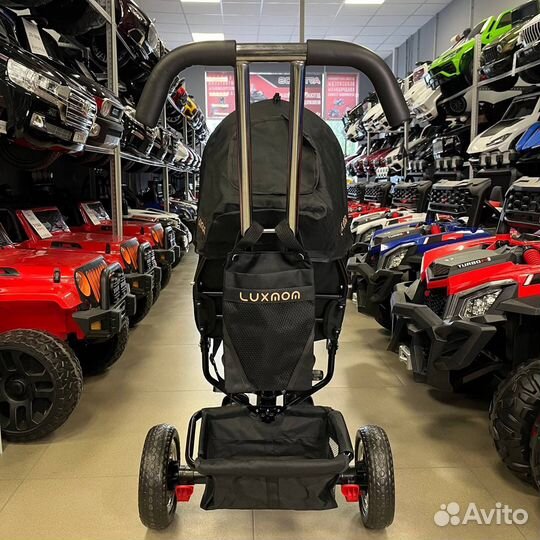 Детский велосипед трехколесный с ручкой