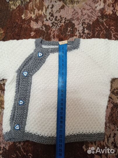 Детский демисезонный вязанный комплект