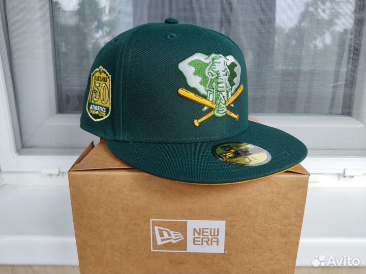Бейсболка New Era 59Fifty Oakland Athletics 7 1/4