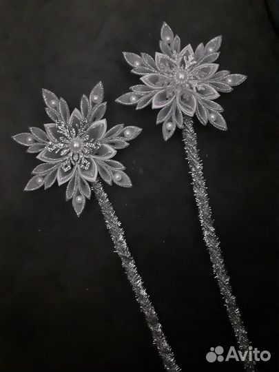 Новогодняя корона снежинки,льдинки,снегурочки