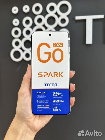 TECNO Spark Go 2024, 4/64 ГБ