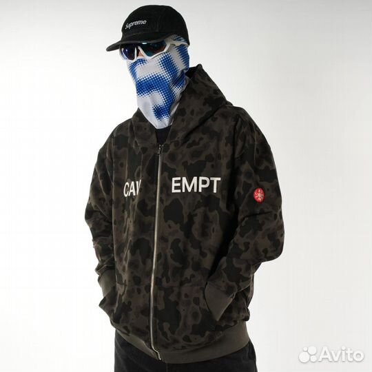 Зип худи CavEmpt камуфляж