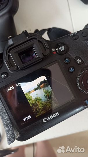 Зеркальный фотоаппарат canon 6d