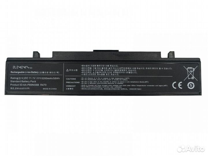 Акб на ноутбук Samsung r525, 518,528