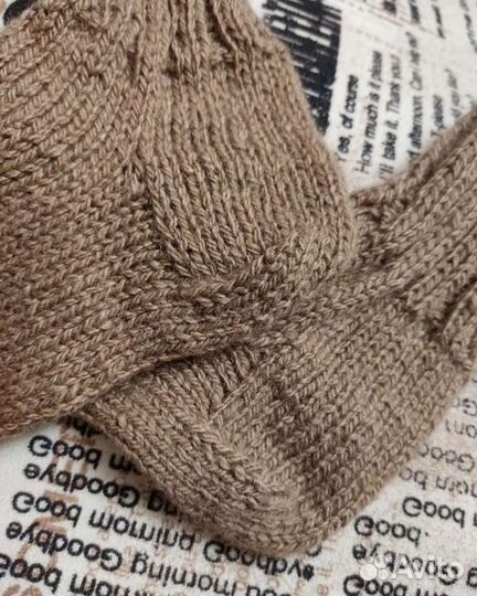 Носки вязаные детские размер 32 33